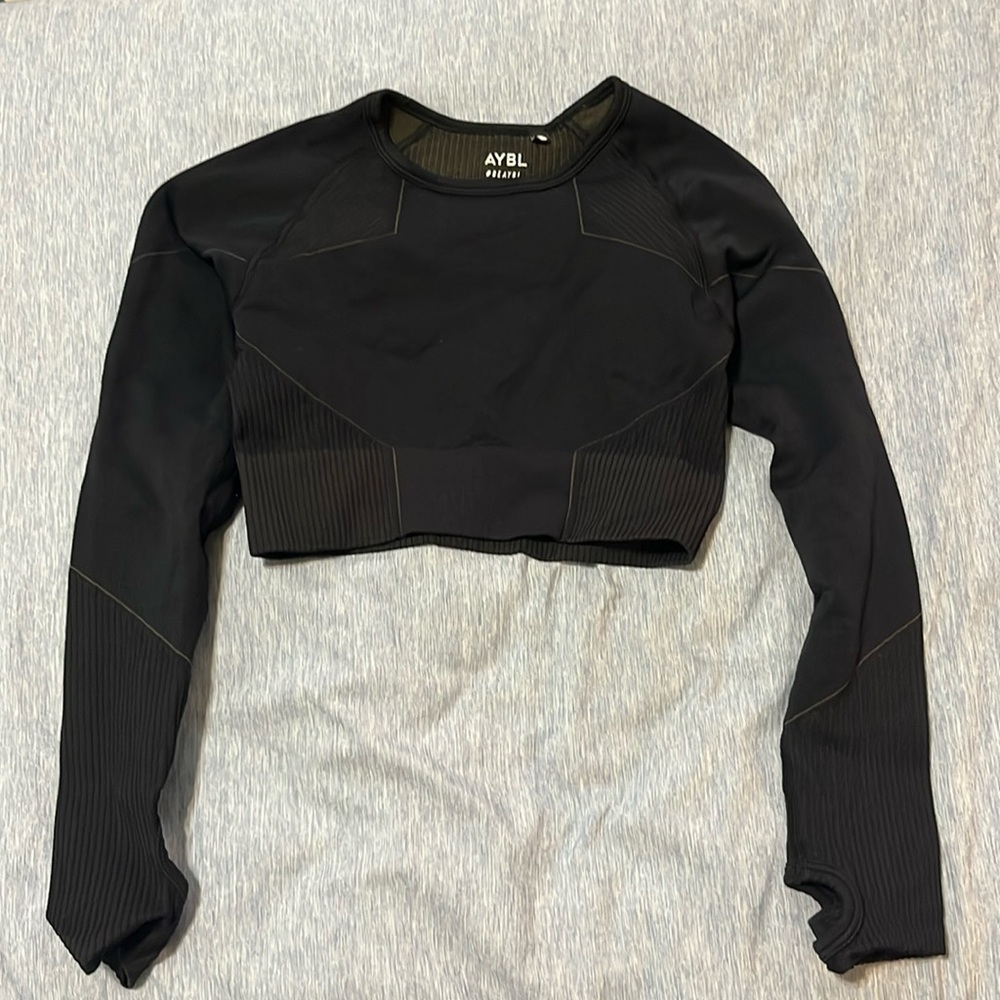AYBL compression crop top
